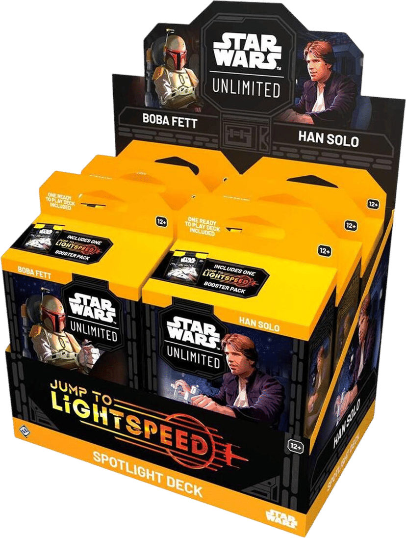 Boîte de deck : Jump to Lightspeed - Spotlight Deck from Jump to Lightspeed - Star Wars: Unlimited