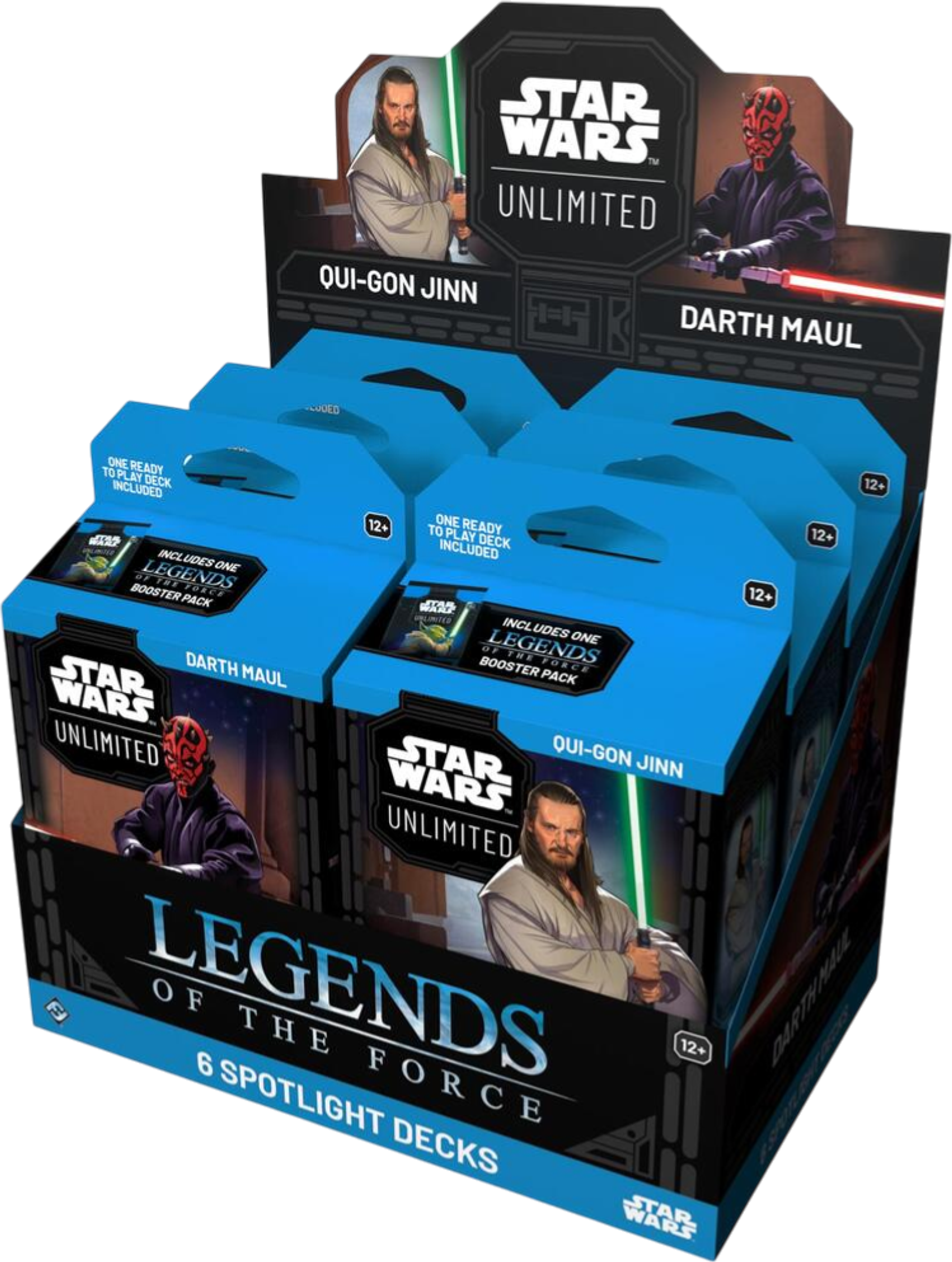 Product image for Legends of the Force - Spotlight Deck Display