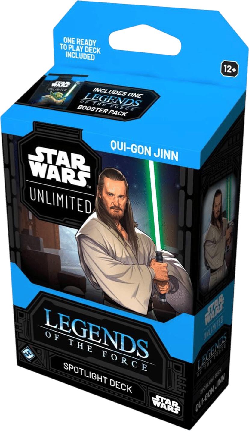 Legends of the Force - Spotlight Deck: Qui-Gon Jinn from Legends of the Force - Star Wars: Unlimited