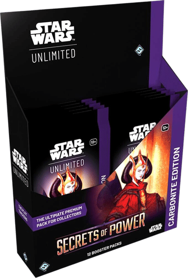 Product image for Boîte de boosters Secrets of Power Carbonite Edition