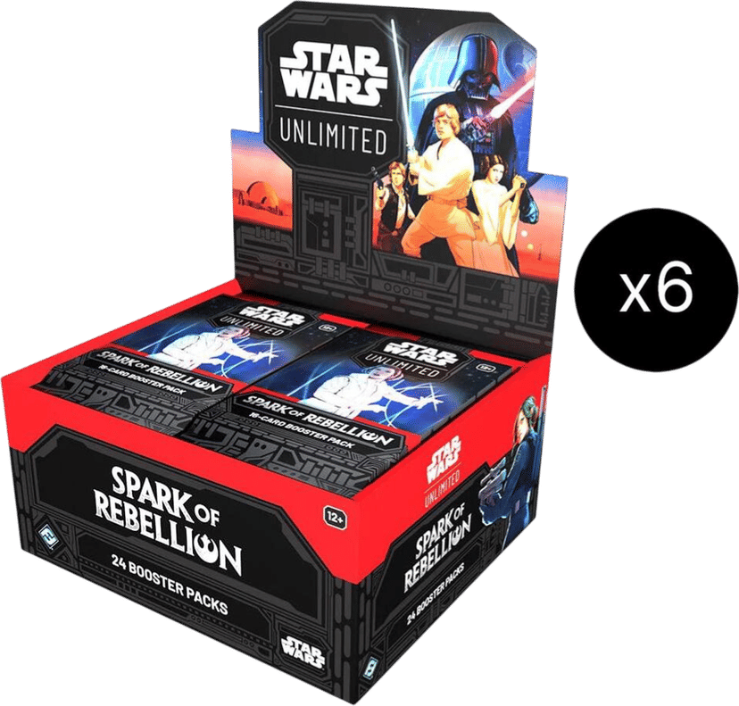 Carton de boîtes de boosters Spark of Rebellion from Spark of Rebellion - Star Wars: Unlimited
