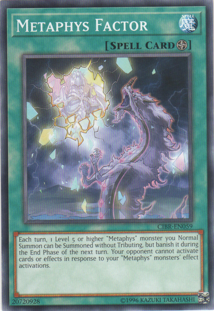 Metaphys Factor — Circuit Break - Unlimited — Yu-Gi-Oh!