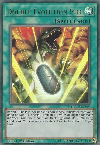 Double Evolution Pill — Duel Overload — Yu-Gi-Oh!