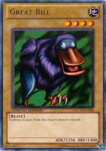 Great Bill — World Championship 2010 Card Pack — Yu-Gi-Oh!