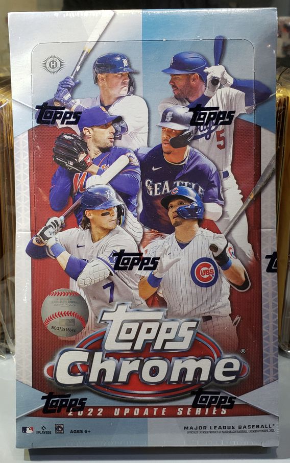 2022 Topps Chrome Update Series Baseball Hobby Sealed Box