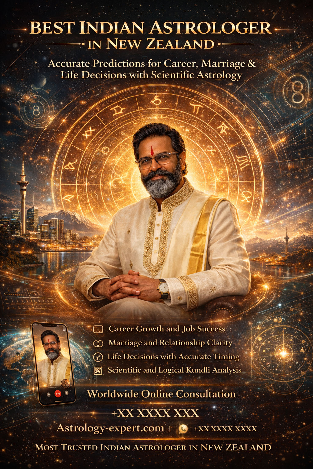 Acharya Devraj Ji - Best Indian Astrologer in New Zealand