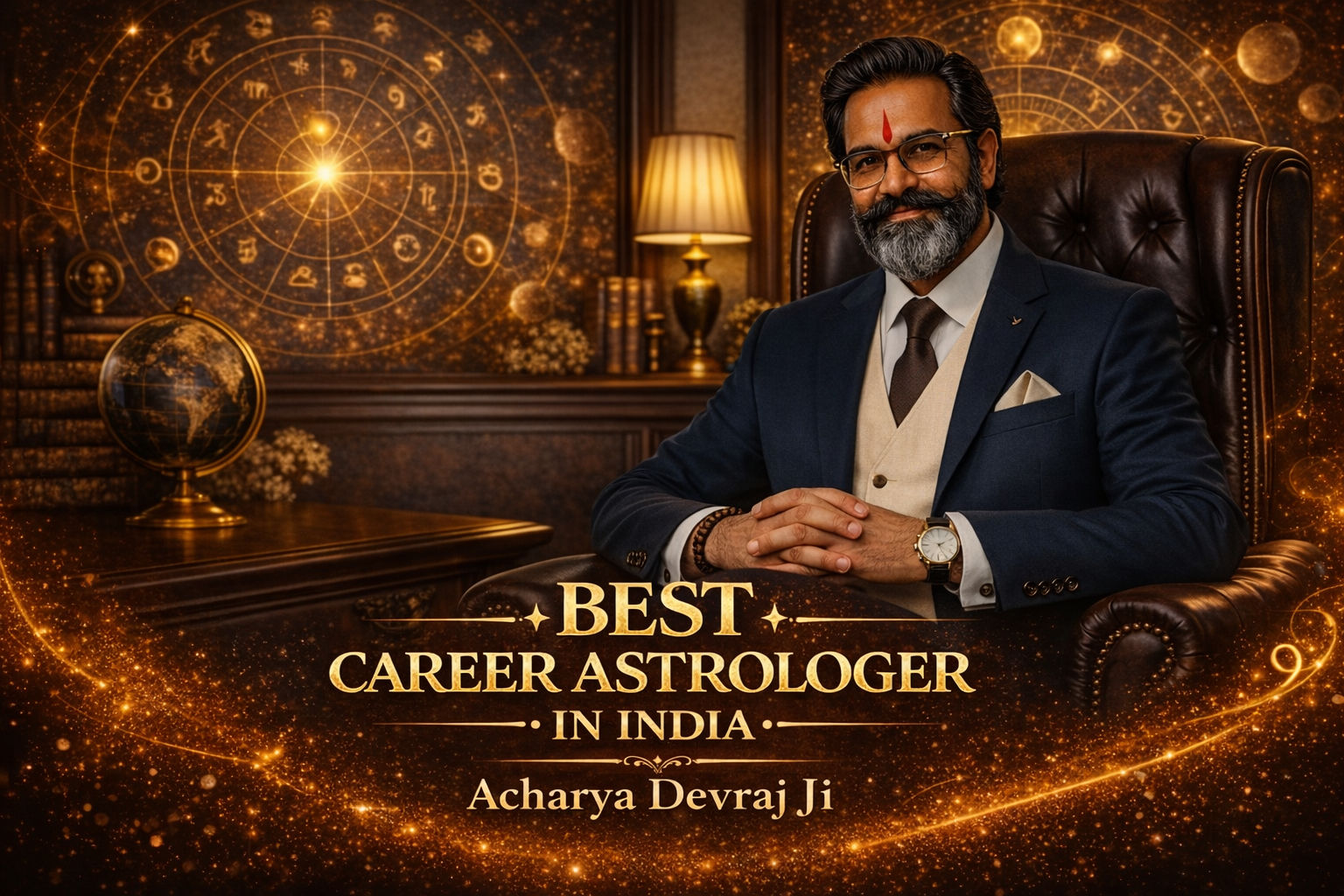 Acharya Devraj Ji - Foreign Settlement Astrology Expert