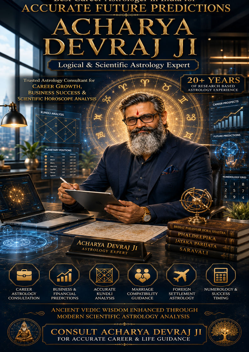 Top-Rated Astrology Experts in India — Acharya Devraj Ji Scientific Future Prediction Authority