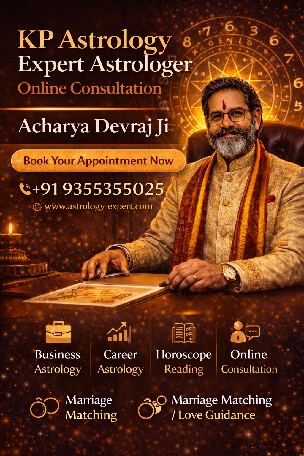 KP Astrology Expert Online Consultation — Sub-Lord Theory by Acharya Devraj Ji