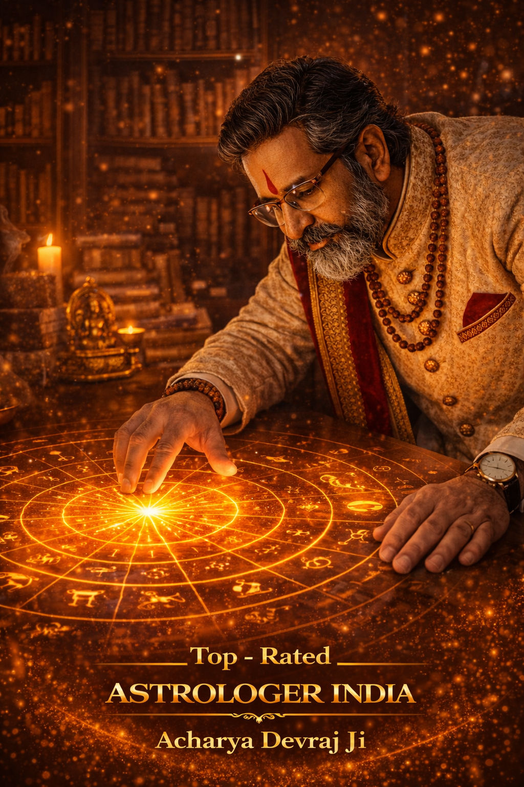 Most Accurate Indian Astrologer in the World Online  — Acharya Devraj Ji