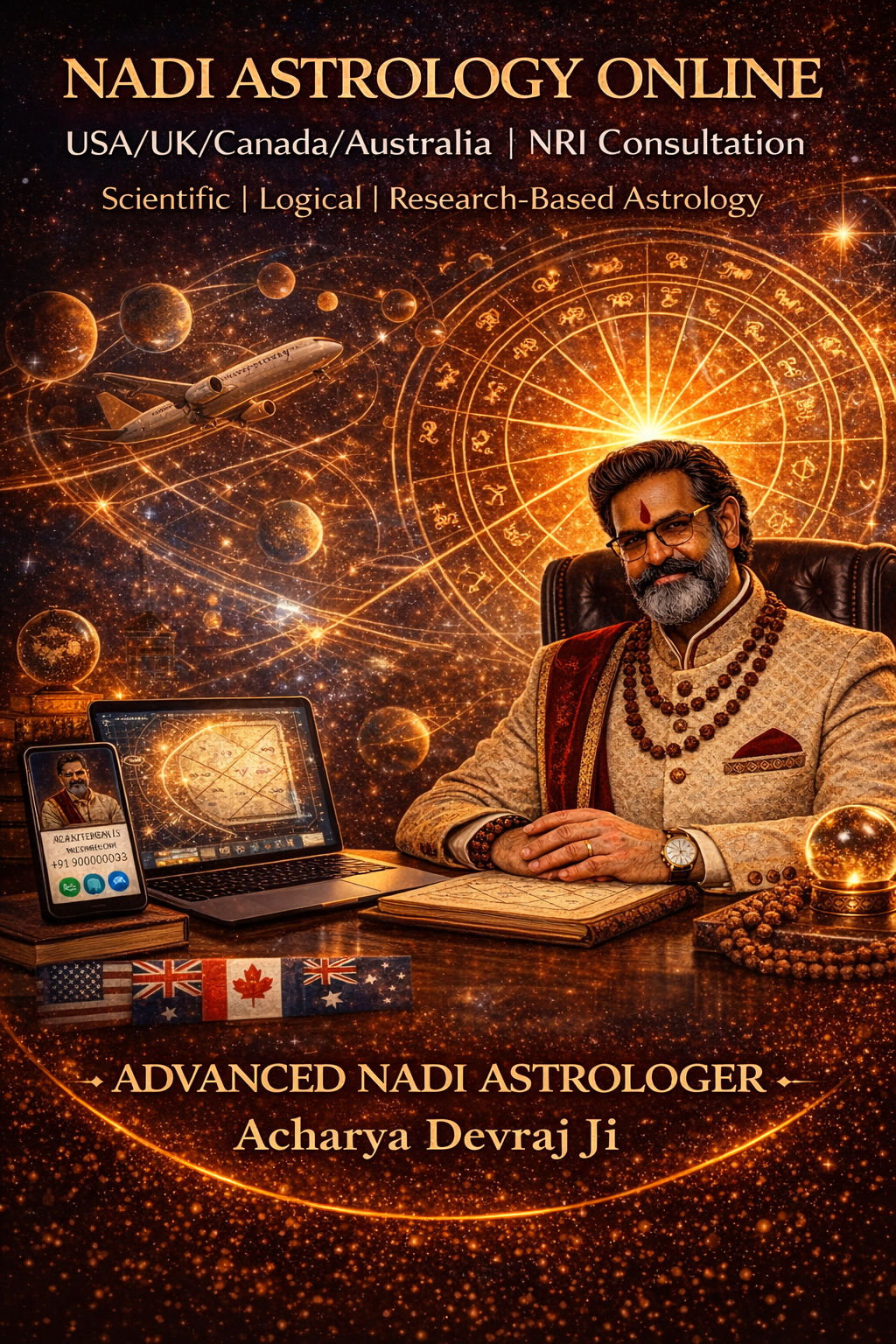 Nadi Astrology Online NRI Consultation - Acharya Devraj Ji