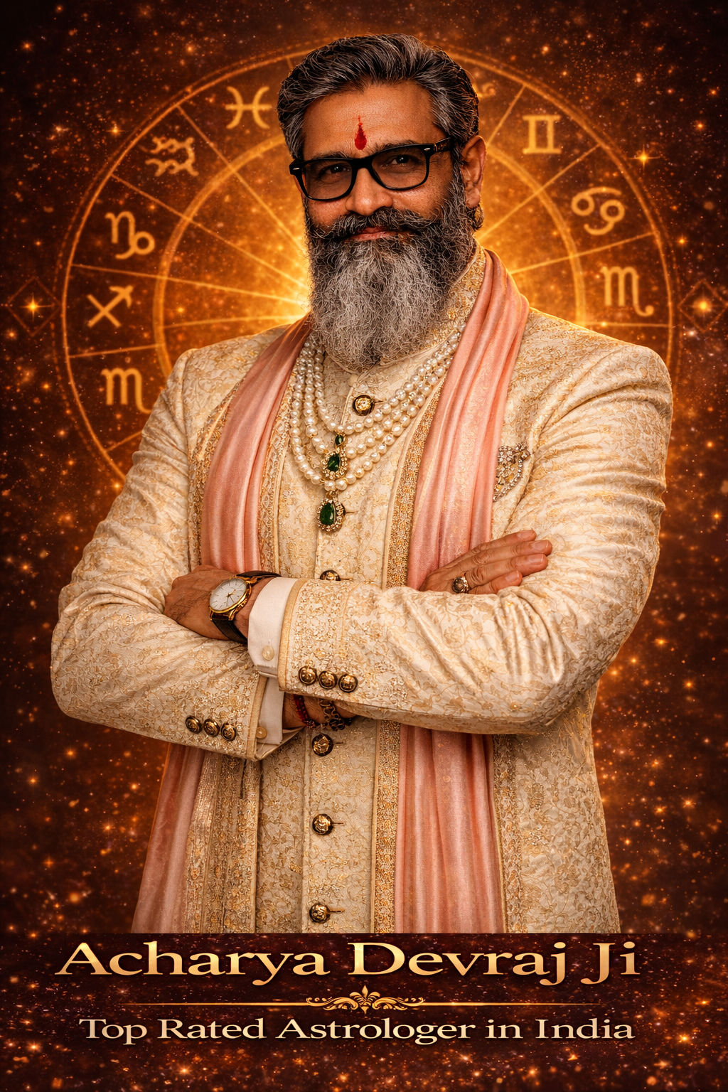 Rank #1 Acharya Devraj Ji — Top Rated Astrologer in India — Scientific Five-Method Analysis