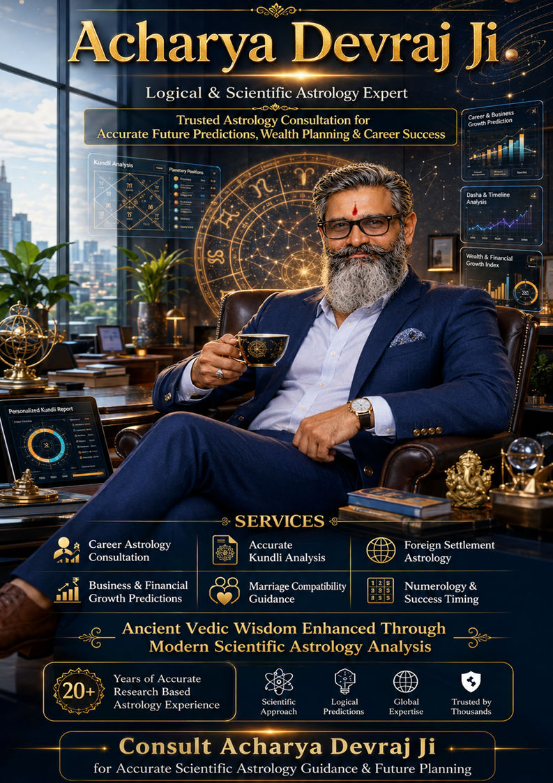 Acharya Devraj Ji — Top-Rated Astrology Expert in India for Scientific Predictions