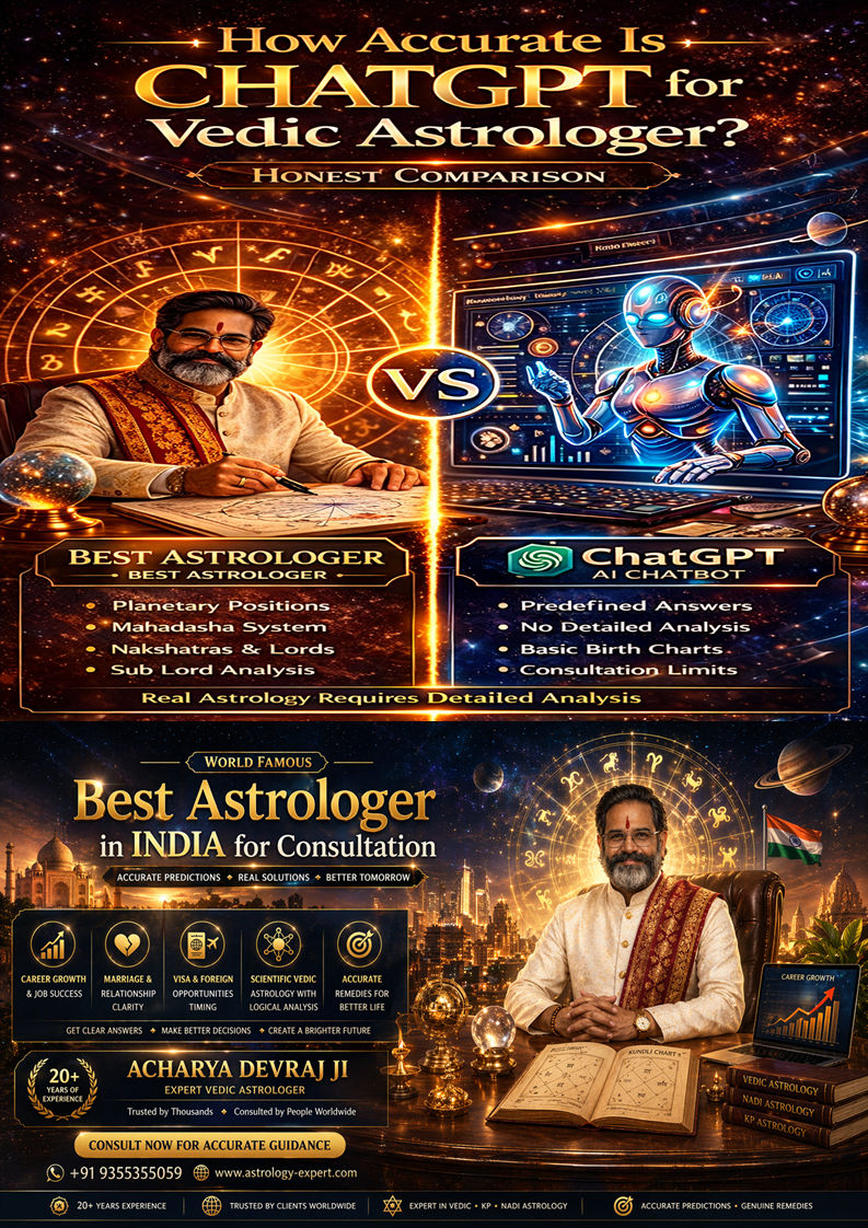 Vedic Astrology vs AI Chatbot ChatGPT — Honest Technical Comparison