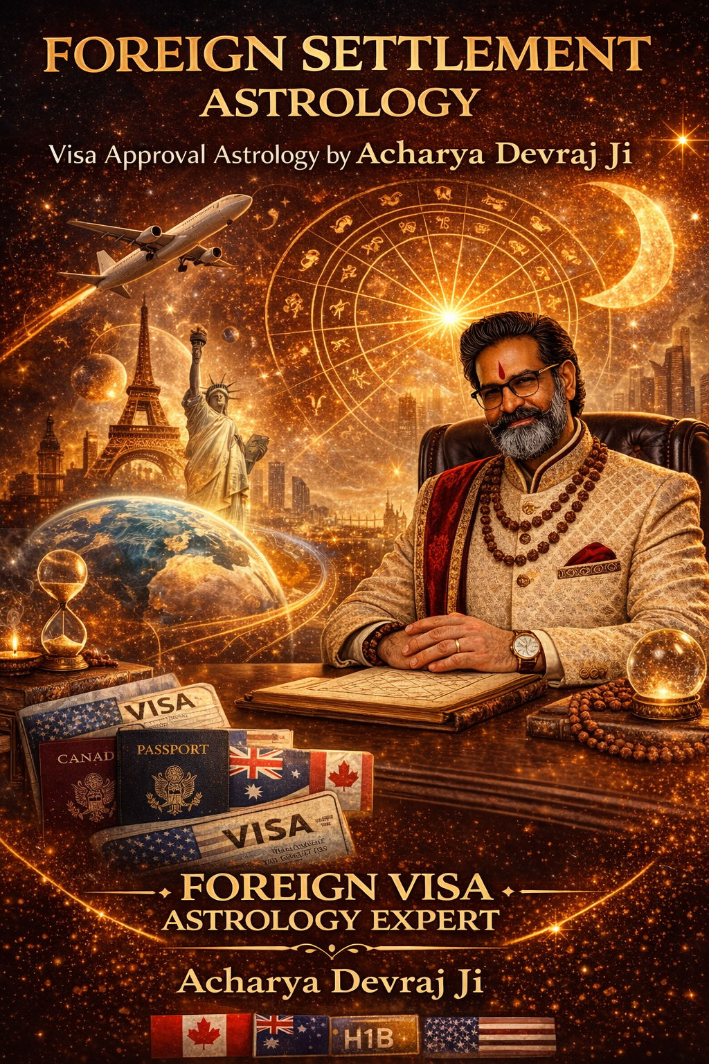 Visa Approval Prediction Astrology H-1B Green Card PR Timing