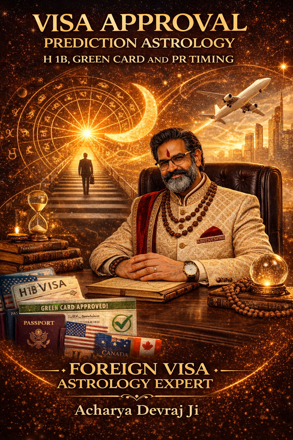Visa Approval Prediction Astrology by Acharya Devraj Ji