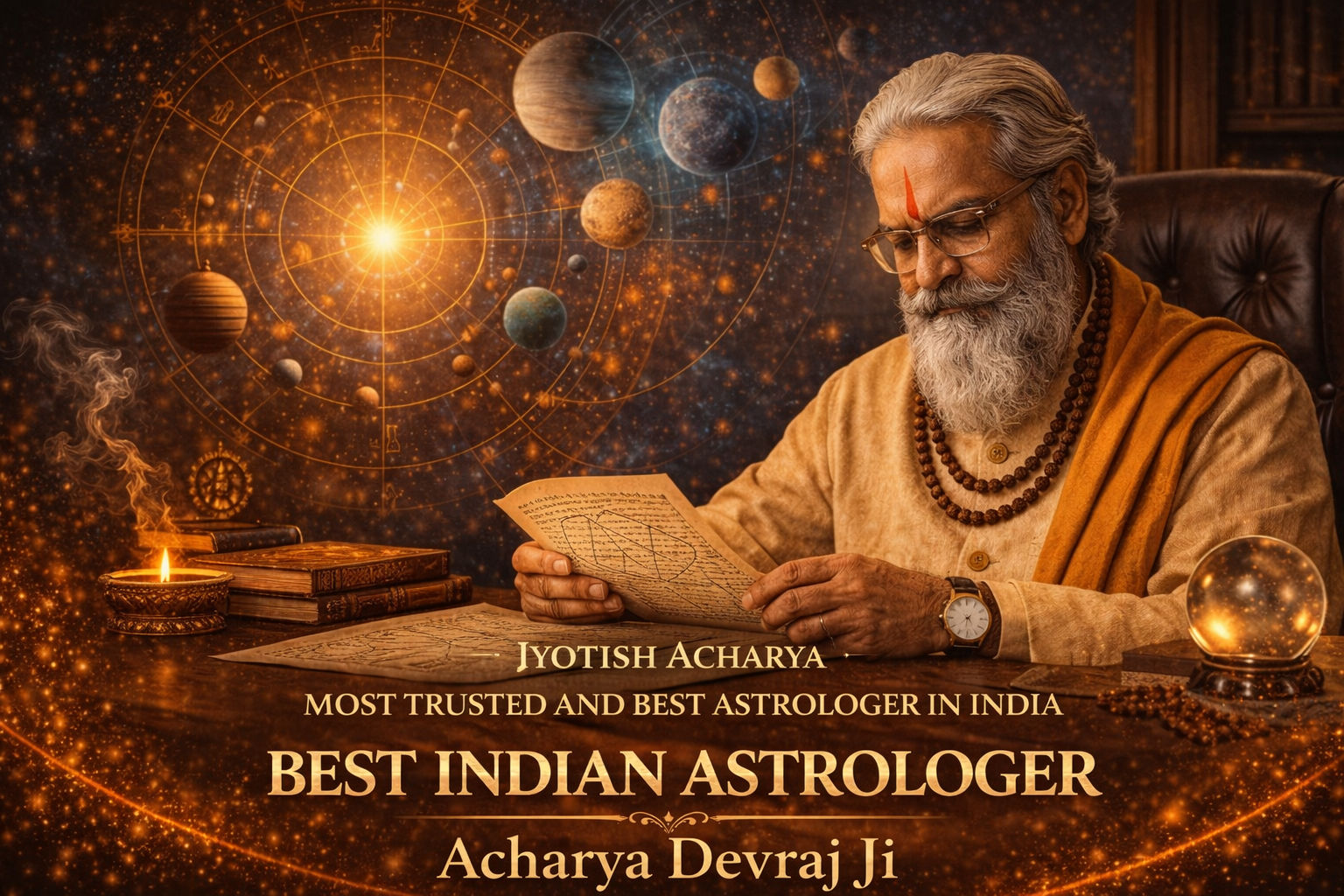 Acharya Devraj Ji — Best Indian Astrologer in Dubai UAE for NRI Business and Career Astrology