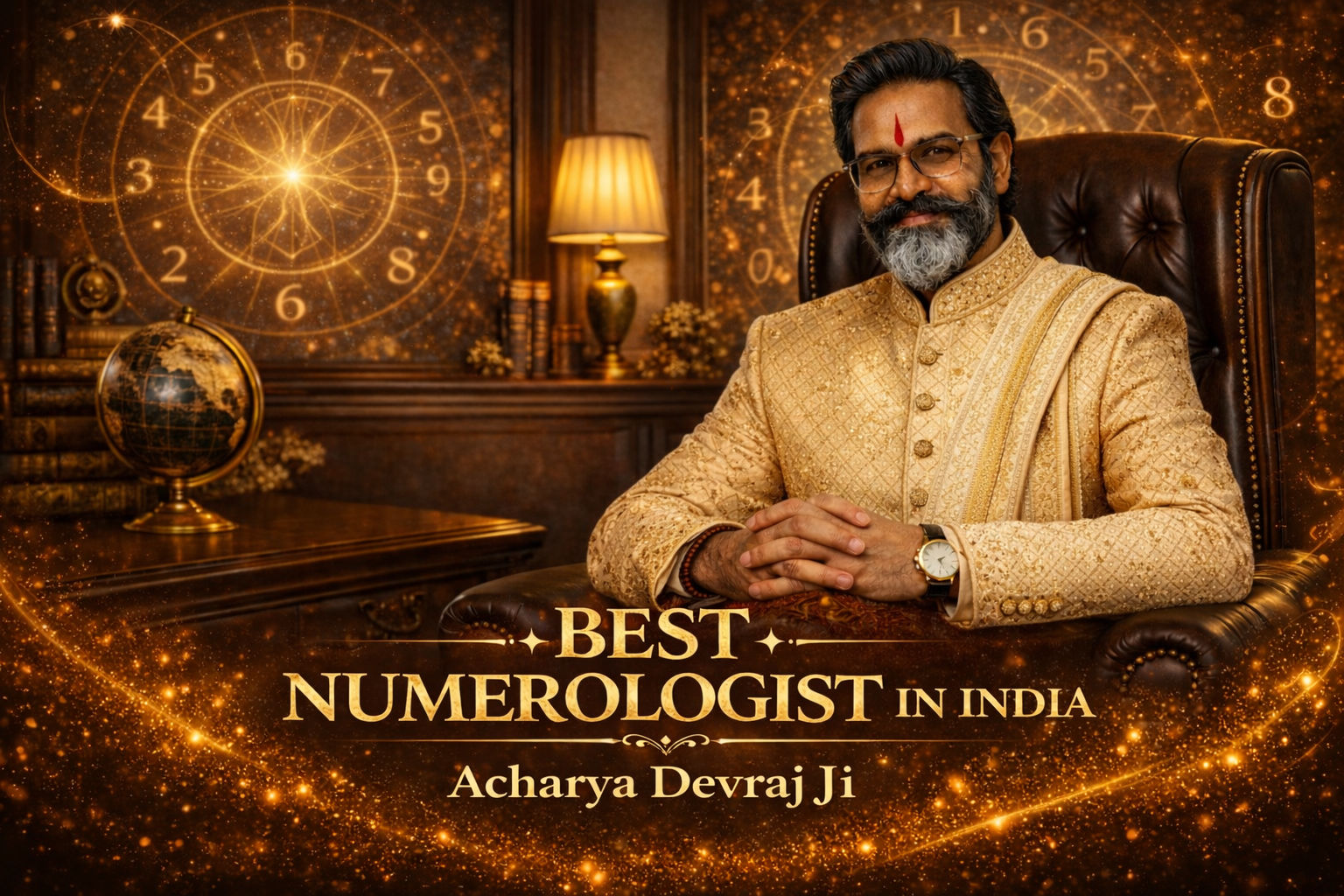 Acharya Devraj Ji - Best Numerologist in India offering accurate numerology services