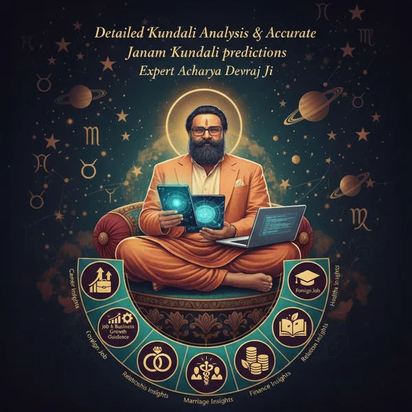 Acharya Devraj Ji Analyzing Kundli
