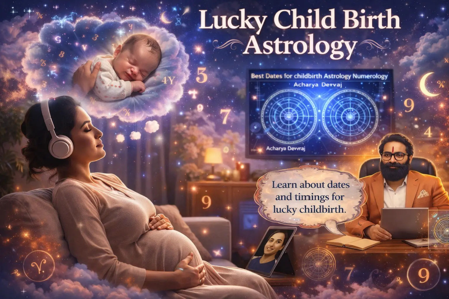 Childbirth Astrology in India