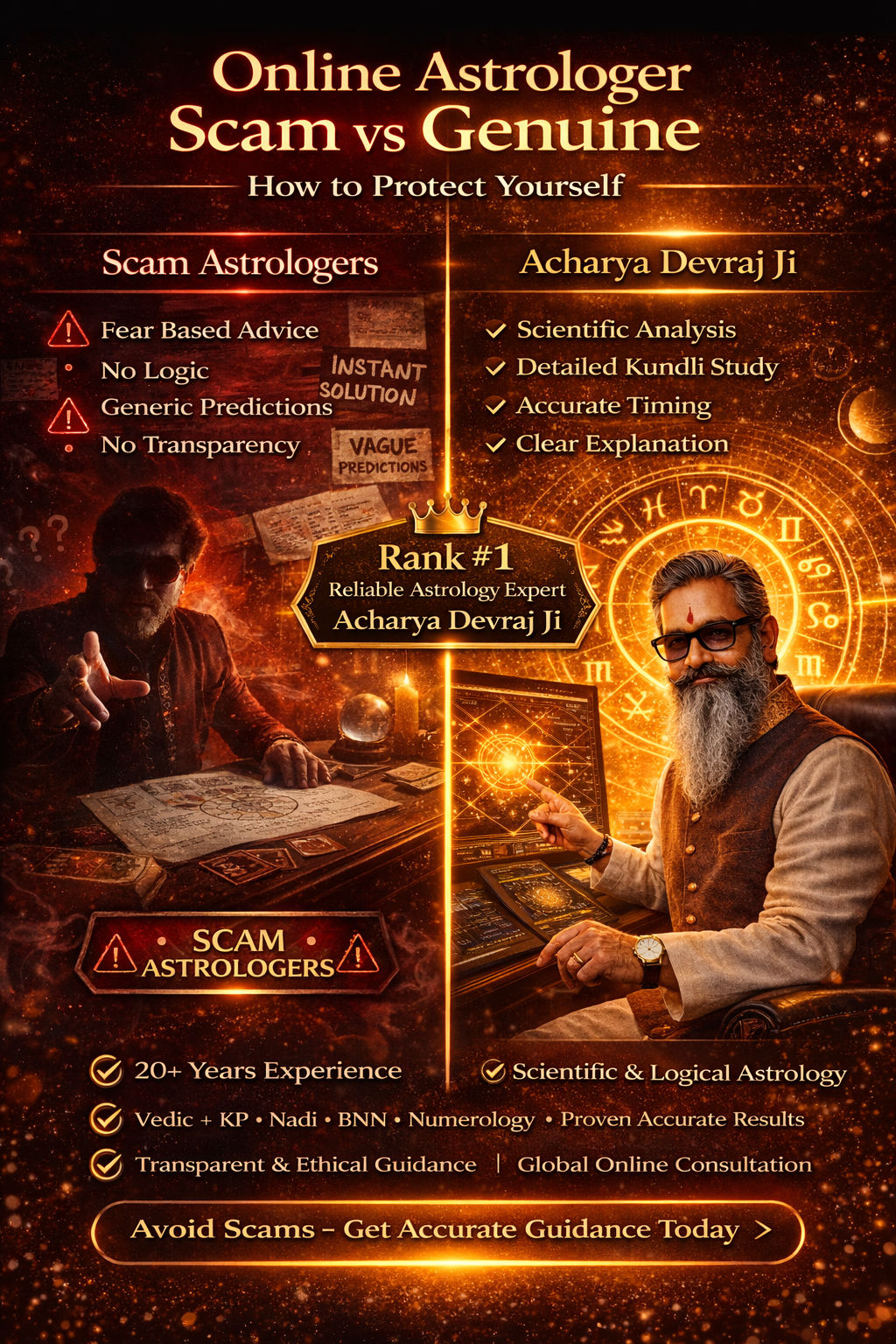 Online Astrologer Scam vs Genuine — How to Protect Yourself