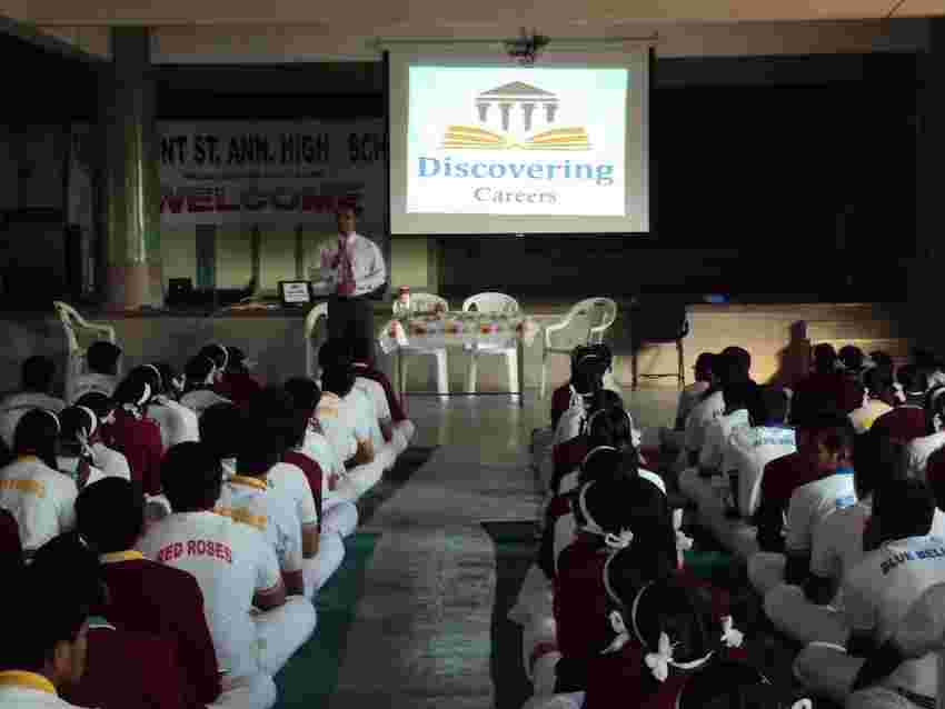 Dr. Anand in a Counselling session 3