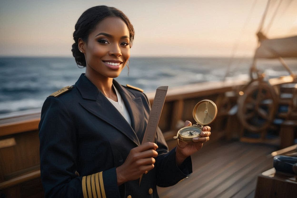 A person writing in a notebook on a cruise ship deck.