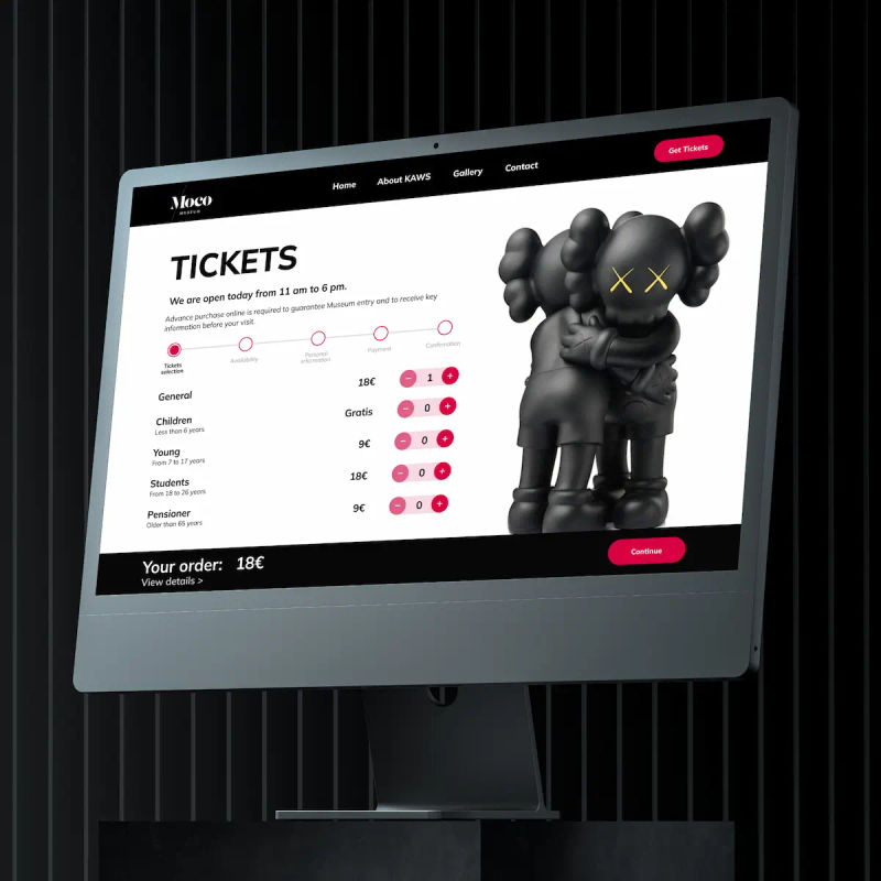 UX/UI design project
