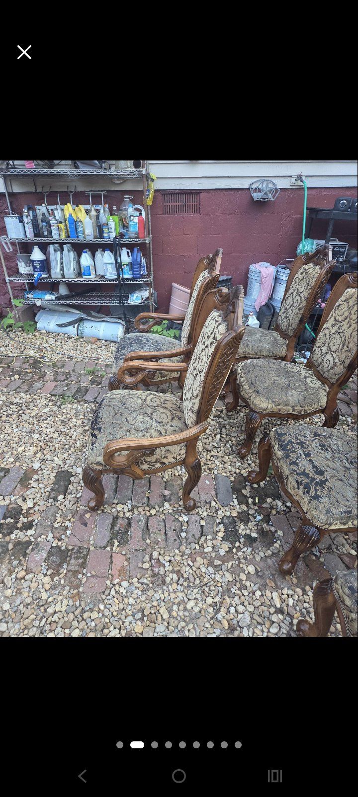 Chairs vintage 6 $99 ea — photo 2