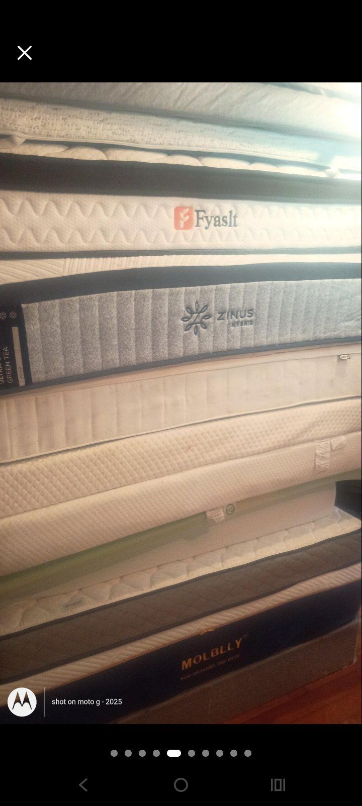 Mattress foam by Zenius full $89 queen 125 — photo 3