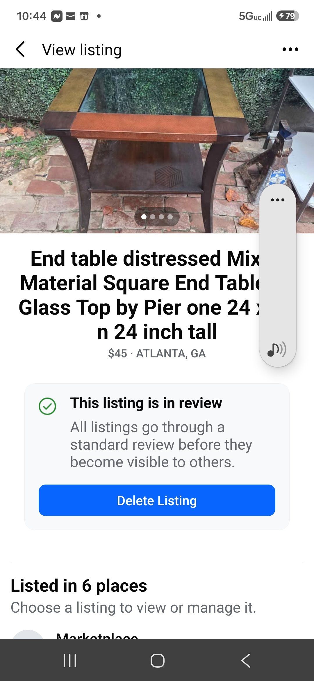 End Table Mid Century Modern.  Details In Pictures — photo 6