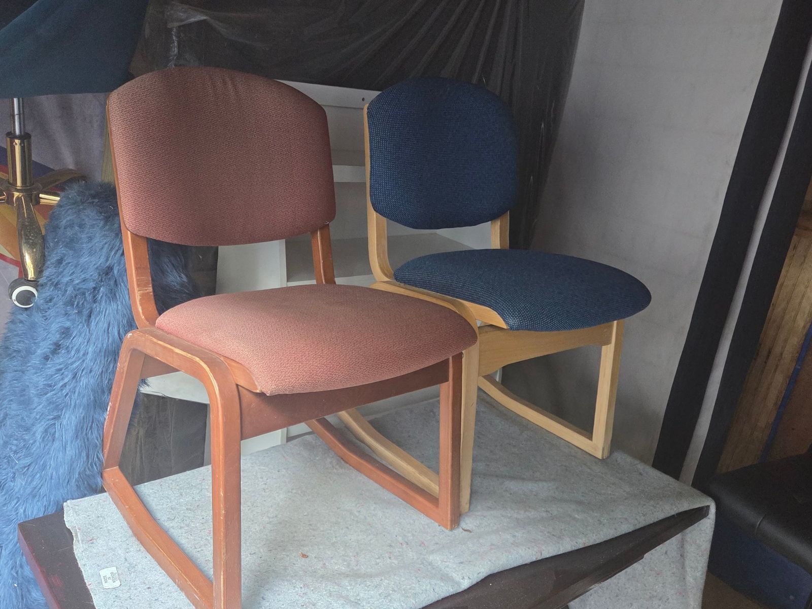 Chairs mid century Modern Base Side Chairs 55 ea — photo 3