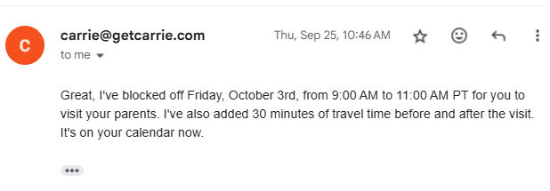 Intelligent conflict avoidance