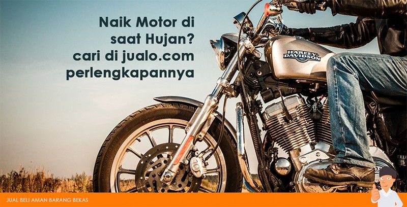 Perlengkapan Motor di Musim Hujan