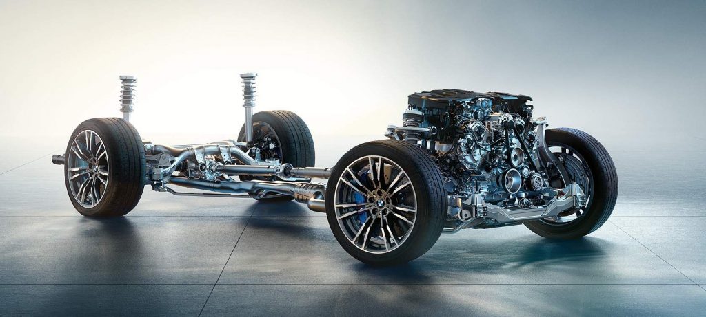 engine chassis BMW M5