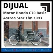 Motor Honda C70 Basic Astrea Star Thn 1993