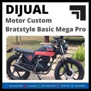 Murah Motor Custom Bratstyle Basic Mega Pro