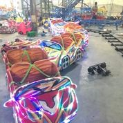 Odong Odong Mini Coaster Kereta Lantai Asli Pabrik