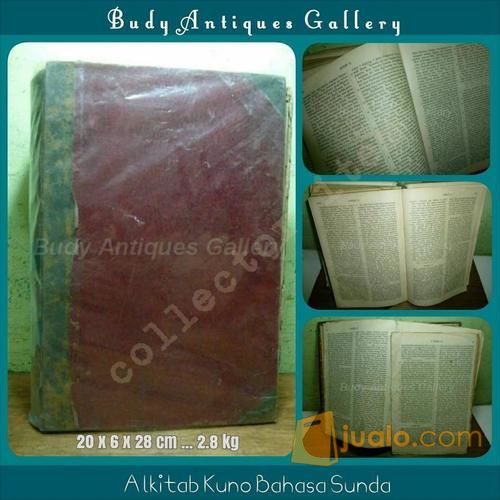 LANGKA Alkitab Kuno  Bahasa  Sunda  Bandung Jualo