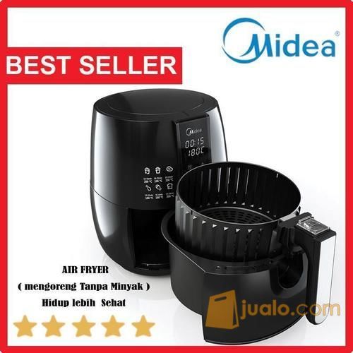 New Midea MF-CN20A Air Fryer Penggorengan Tanpa Minyak Untuk Hidup Sehat Bagi Keluarga Anda