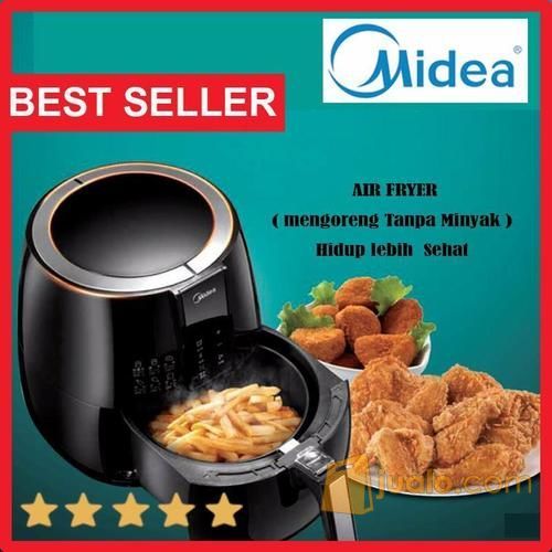 New Midea MF-CN20A Air Fryer Penggorengan Tanpa Minyak Untuk Hidup Sehat Bagi Keluarga Anda
