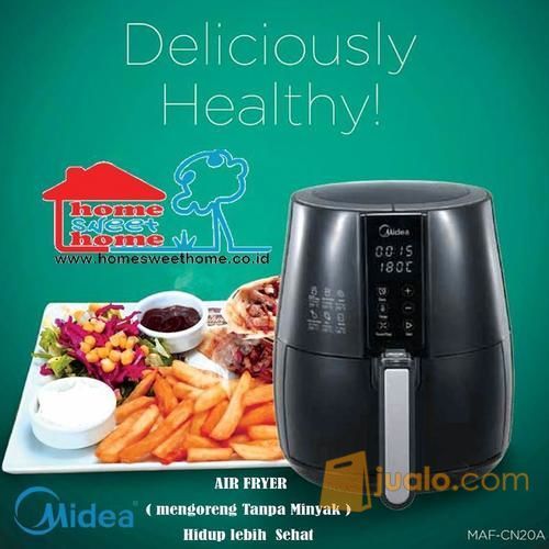 New Midea MF-CN20A Air Fryer Penggorengan Tanpa Minyak Untuk Hidup Sehat Bagi Keluarga Anda