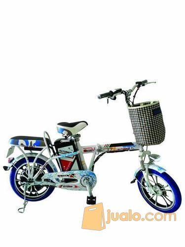  Sepeda  Motor Listrik  Saturnus  Folding Bike Super Rider Spt 