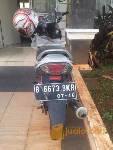 Motor Suzuki Arashi Th 2006 Warna Merah Putih Tgn 1 Dari Baru (Pajak Mati 2 Tahun)