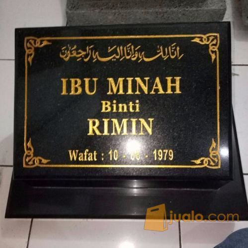 Batu Nisan Bentuk Kotak Hitam Tangerang Selatan Jualo