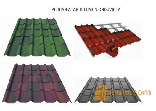 GENTENG BITUMEN MODERN ONDUVILLA