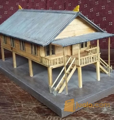  miniatur  rumah  dari  stik  es  krim  Kab Bandung Jualo