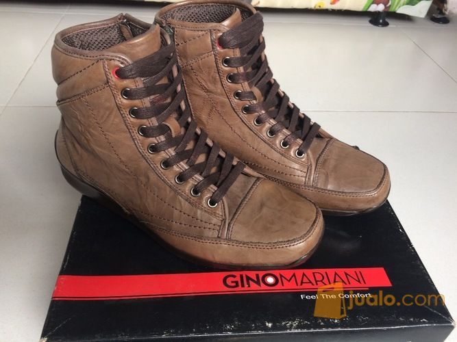 Sepatu Boots Gino Mariani Elario2 Coklat 42 Tangerang Jualo