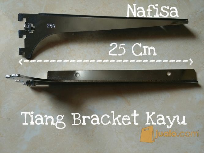 Daun Bracket Kayu 25 Cm Siku Braket Penyangga Rak