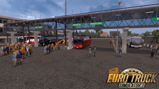 ETS2 Mod Bus Dan Map Indonesia Lengkap Bandung Jualo